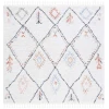 Safavieh Chapel Ivory / Black CHP400 6 ft. 7 in. X 6 ft. 7 in. Square Rug