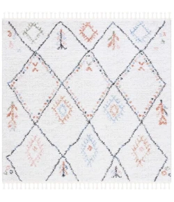 Safavieh Chapel Ivory / Black CHP400 6 ft. 7 in. X 6 ft. 7 in. Square Rug