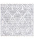 Safavieh Chapel Black / Ivory CHP400 6 ft. 7 in. X 6 ft. 7 in. Square Rug