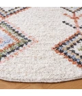 Safavieh Chapel Ivory / Black CHP402 6 ft. 7 in. X 6 ft. 7 in. Round Rug