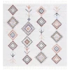 Safavieh Chapel Ivory / Black CHP402 6 ft. 7 in. X 6 ft. 7 in. Square Rug