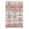Safavieh Chapel Pink / Turquoise CHP402 8 ft. X 10 ft. Rectangle Rug