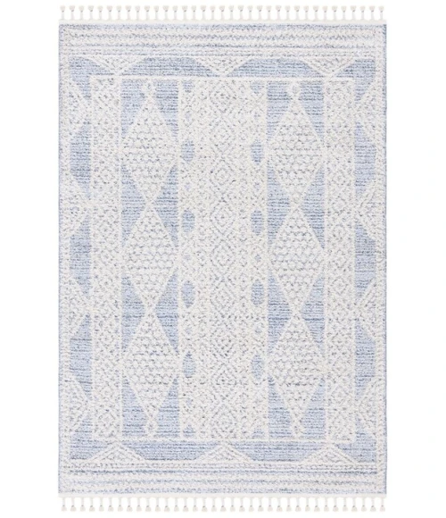 Safavieh Chapel Blue / Ivory CHP404 6 ft. 7 in. X 6 ft. 7 in. Square Rug
