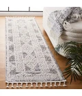 Safavieh Chapel Black / Ivory CHP404 2 ft. 2 in. X 8 ft. Runner Rug