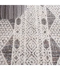 Safavieh Chapel Black / Ivory CHP404 6 ft. 7 in. X 6 ft. 7 in. Square Rug