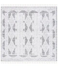 Safavieh Chapel Black / Ivory CHP404 6 ft. 7 in. X 6 ft. 7 in. Square Rug
