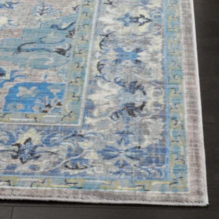Safavieh Claremont Blue / Light Grey CLR664 5 ft. 1 in. X 7 ft. 9 in.  Rug