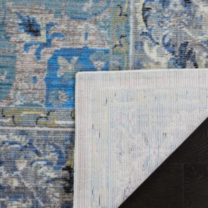 Safavieh Claremont Blue / Light Grey CLR664 5 ft. 1 in. X 7 ft. 9 in.  Rug