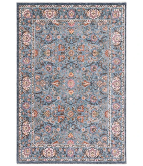 Safavieh Crimson Blue / Black CMS224 8 ft. X 10 ft. Rectangle Rug