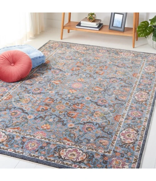 Safavieh Crimson Blue / Black CMS224 8 ft. X 10 ft. Rectangle Rug