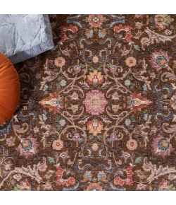 Safavieh Crimson Brown / Blue CMS224 8 ft. X 10 ft. Rectangle Rug