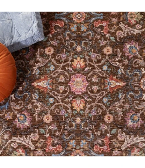 Safavieh Crimson Brown / Blue CMS224 8 ft. X 10 ft. Rectangle Rug