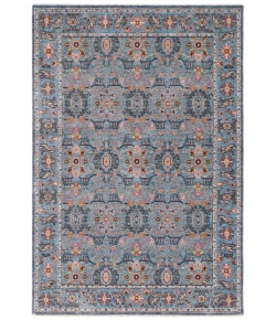 Safavieh Crimson Blue / Black CMS242 5 ft. X 7 ft. Rectangle Rug