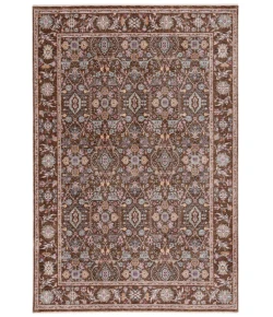 Safavieh Crimson Brown / Blue CMS242 5 ft. X 7 ft. Rectangle Rug