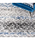 Safavieh Canyon Shag Grey / Ivory CNY521 6 ft. 7 in. X 6 ft. 7 in. Square Rug