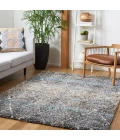 Safavieh Canyon Shag Grey / Ivory CNY550 5 ft. 3 in. X 7 ft. 7 in. Rectangle Rug