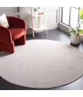 Safavieh Continental Ivory / Beige CON102 6 ft. 7 in. X 6 ft. 7 in. Round Rug