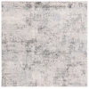 Safavieh Continental Light Beige / Dark Grey CON112 6 ft. 7 in. X 6 ft. 7 in. Square Rug