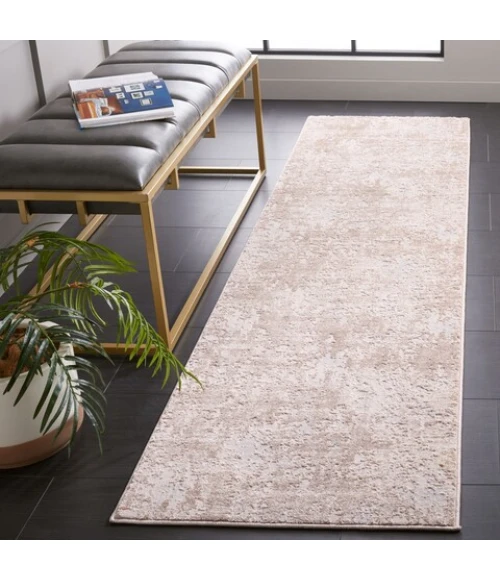 Safavieh Continental Light Beige / Beige CON112 2 ft. 3 in. X 8 ft. Runner Rug