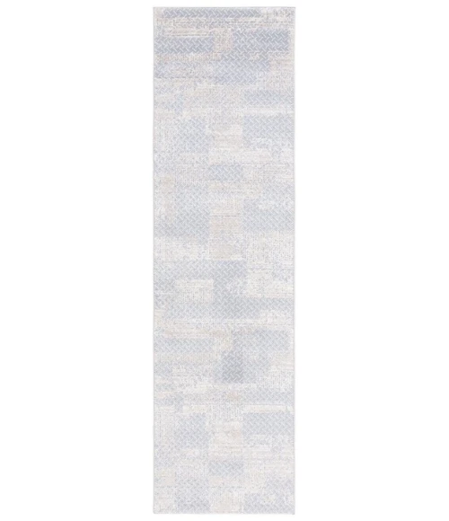 Safavieh Continental Light Grey / Beige CON116 2 ft. 3 in. X 8 ft. Runner Rug