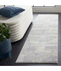 Safavieh Continental Light Grey / Beige CON116 2 ft. 3 in. X 8 ft. Runner Rug