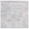 Safavieh Continental Light Grey / Beige CON116 6 ft. 7 in. X 6 ft. 7 in. Square Rug