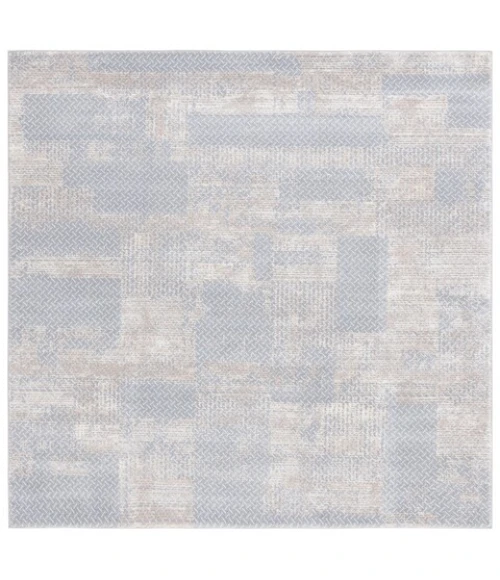 Safavieh Continental Light Grey / Beige CON116 6 ft. 7 in. X 6 ft. 7 in. Square Rug