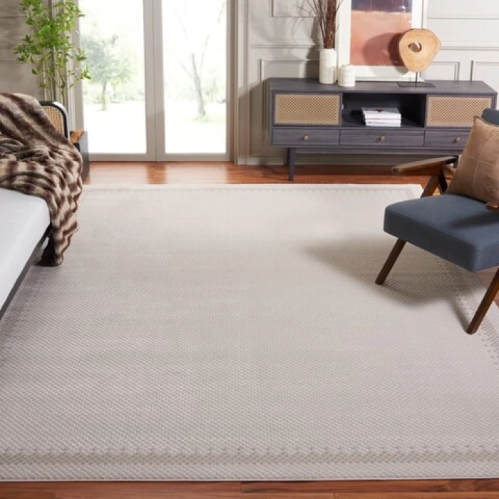 Safavieh Continental Ivory / Beige CON118 6 ft. 7 in. X 9 ft. Rectangle Rug