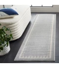 Safavieh Continental Grey / Beige CON118 2 ft. 3 in. X 8 ft. Runner Rug