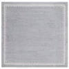 Safavieh Continental Grey / Beige CON118 6 ft. 7 in. X 6 ft. 7 in. Square Rug