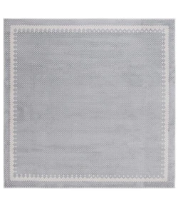 Safavieh Continental Grey / Beige CON118 6 ft. 7 in. X 6 ft. 7 in. Square Rug