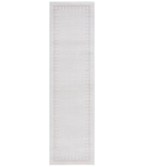 Safavieh Continental Light Grey / Dark Grey CON118 2 ft. 3 in. X 8 ft. Runner Rug