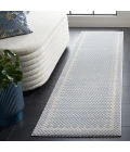 Safavieh Continental Blue / Beige CON118 2 ft. 3 in. X 8 ft. Runner Rug