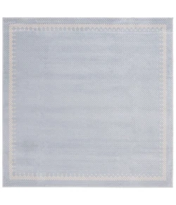 Safavieh Continental Blue / Beige CON118 6 ft. 7 in. X 6 ft. 7 in. Square Rug