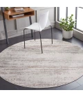 Safavieh Diamond Beige / Grey Brown DIA130 6 ft. 7 in. X 6 ft. 7 in. Round Rug