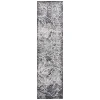 Safavieh Ebony Black / Ivory EBN101 2 ft. 3 in. X 9 ft. Runner Rug