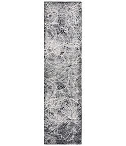 Safavieh Ebony Black / Ivory EBN101 2 ft. 3 in. X 9 ft. Runner Rug