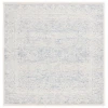 Safavieh Ebony Blue / Ivory EBN102 6 ft. X 6 ft. Square Rug