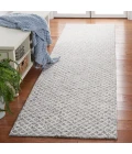 Safavieh Ebony Grey / Ivory EBN103 2 ft. 3 in. X 9 ft. Runner Rug