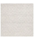 Safavieh Ebony Grey / Ivory EBN103 6 ft. X 6 ft. Square Rug