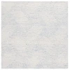 Safavieh Ebony Blue / Ivory EBN105 6 ft. X 6 ft. Square Rug