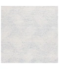 Safavieh Ebony Blue / Ivory EBN105 6 ft. X 6 ft. Square Rug