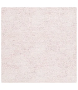 Safavieh Ebony Pink / Ivory EBN105 6 ft. X 6 ft. Square Rug