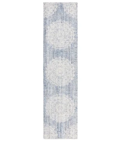 Safavieh Ebony Blue / Ivory EBN106 2 ft. 3 in. X 9 ft. Runner Rug