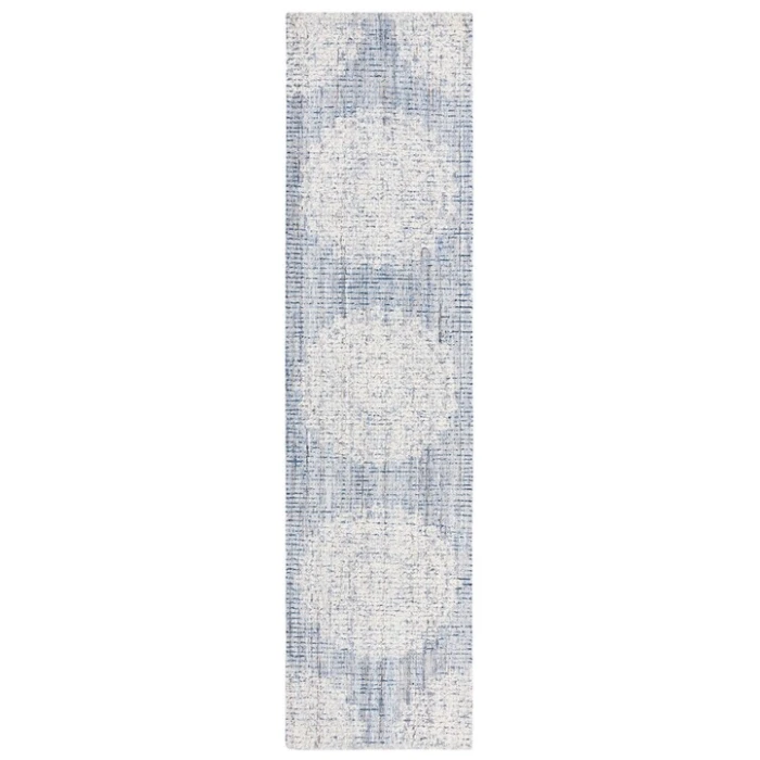 Safavieh Ebony Blue / Ivory EBN106 6 ft. X 9 ft. Rectangle Rug