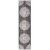 Safavieh Ebony Brown / Ivory EBN106 2 ft. 3 in. X 9 ft. Runner Rug