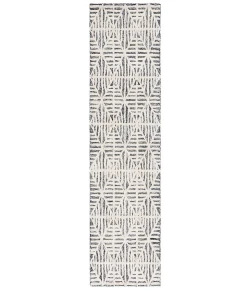 Safavieh Ebony Black / Ivory EBN110 2 ft. 3 in. X 9 ft. Runner Rug