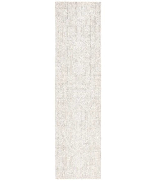 Safavieh Ebony Grey / Ivory EBN111 2 ft. 3 in. X 9 ft. Runner Rug