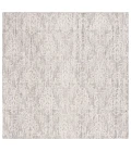 Safavieh Ebony Grey / Ivory EBN112 6 ft. X 6 ft. Square Rug
