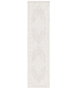 Safavieh Ebony Light Grey / Ivory EBN113 2 ft. 3 in. X 9 ft. Runner Rug